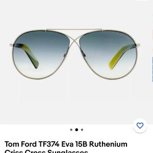 Tom Ford Eva Aviator Sunglasses